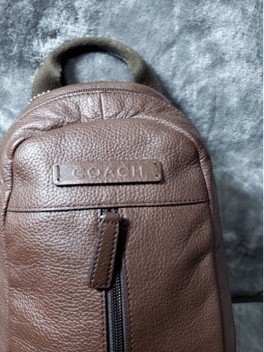 COACH キャムデンレザースリングバッグ 牛革 定価69800円 【公式通販】