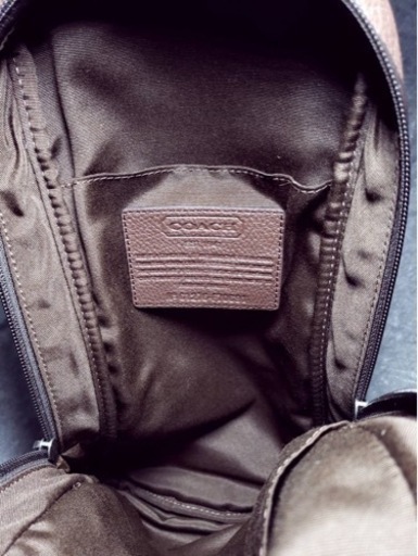 COACH キャムデンレザースリングバッグ 牛革 定価69800円 【公式通販】 COACH キャムデンレザースリングバッグ 牛革 定価69800円 【公式通販】