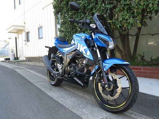 スズキ GSX-S125 ABS付 極上中古美車 オイル交換後渡し バッテリーフル充電