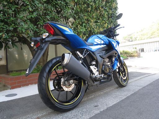 スズキ GSX-S125 ABS付 極上中古美車 オイル交換後渡し バッテリーフル充電
