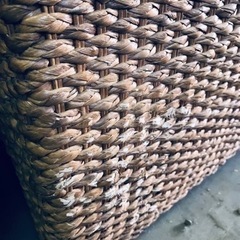 ET2878番定価37万円‼️■クワイエットアワーズ■バリ風■ウォーターヒヤシンス■L字型ソファ◾️