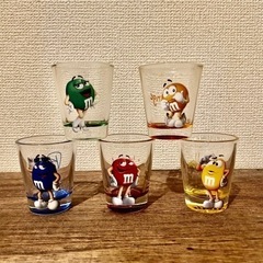 m&m's ショットグラス 5個SET