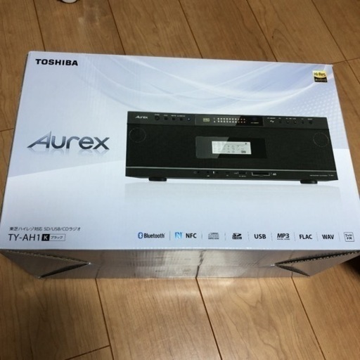 東芝 ハイレゾ対応 Aurex TY-AH1(K) ブラック
