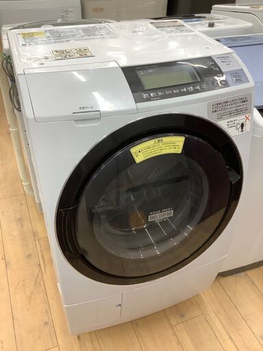 安心の6ヶ月保証付！HITACHI(日立)11.0kgドラム式洗濯機のご紹介