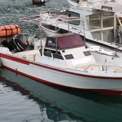 【ネット決済】ヤマハ２３フィート レジャー用釣りボート