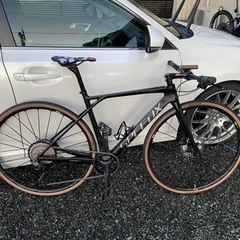 フラットバー　カーボンロード