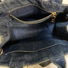 PRADA プラダ　カナパ　S デニム　トートバッグ