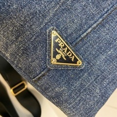 PRADA プラダ　カナパ　S デニム　トートバッグ