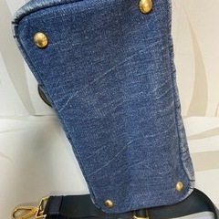 PRADA プラダ　カナパ　S デニム　トートバッグ