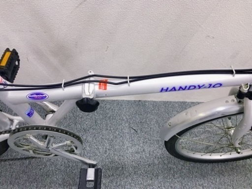 格安　中古品　20インチ折りたたみ自転車　ハンドル高さ調整可