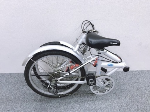 格安　中古品　20インチ折りたたみ自転車　ハンドル高さ調整可