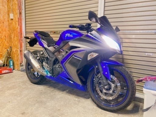 カワサキ　ニンジャ250 配送可能　支払いは現金or振り込みも可能　ex250l ブルー