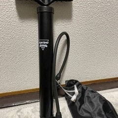 携帯用 自転車空気入れ ケース付き