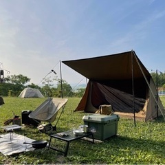希少／最終値下げ/ワンティグリス  ポリコットン テント　1人〜２人用