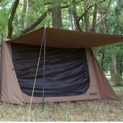 希少／最終値下げ/ワンティグリス  ポリコットン テント　1人〜２人用