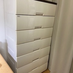 【上質良品】Ｆｉｔｓ　深型クローゼット７段　収納ケース