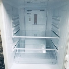 ②✨2017年製✨2404番 SHARP✨ノンフロン冷凍冷蔵庫✨SJ-D14C-W‼️