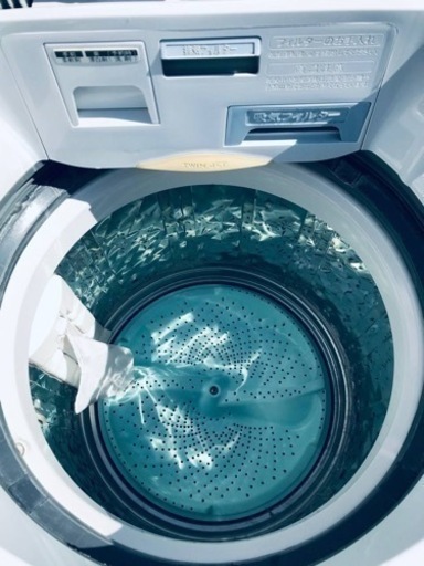 ④ET2244番⭐️8.0kg⭐️ SHARP電気洗濯乾燥機⭐️