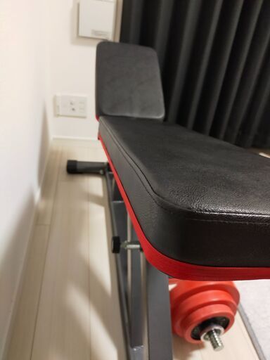 インクラインベンチ、ダンベル40kg セット　IROTEC　きれい