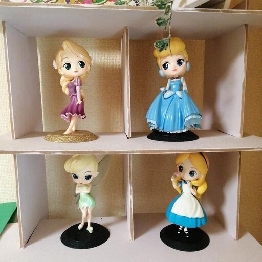 Qposketディズニープリンセスフィギュア3体 Yk断捨離中 江坂のフィギュアの中古あげます 譲ります ジモティーで不用品の処分