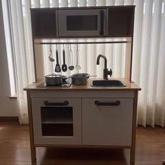 IKEA イケア  おままごとキッチン 食器棚　キッチンセット
