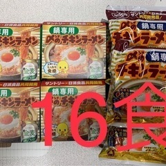 鍋専用　〆のチキンラーメン　【※賞味期限注意】