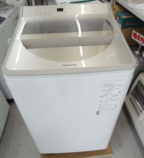 売約済【恵庭】Panasonic 全自動洗濯機 NA-FA80H8 2021年製 8.0㎏ 風呂 ...