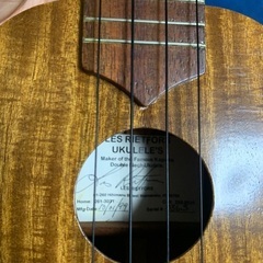 Les Rietfors Ukulele 1999年製　新品未使用ウクレレ