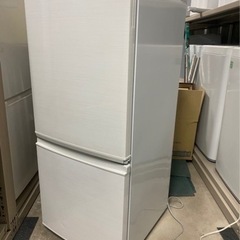 SHARP シャープ　冷蔵庫　SJ-D14D-W  137ℓ 2017年製