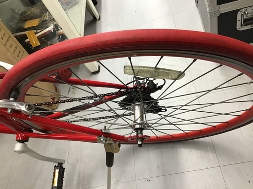 Viento クロスバイク 赤 D13 中古クロスバイク ANIMATO VIENTO 430mm