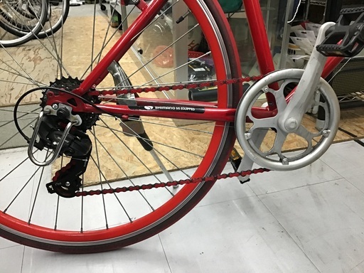 Viento クロスバイク 赤