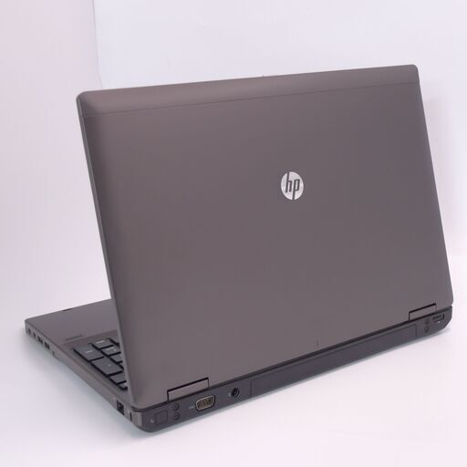 中古良品 15インチ 日本製 ノートパソコン hp 6570b 茶色 Celeron 4GB