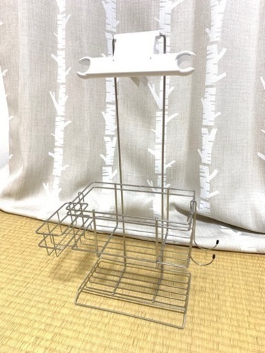 ニトリ ステンレスシャワーラック 吊り下げ収納 浴室 お風呂 みぃさん 南千里の家具の中古あげます 譲ります ジモティーで不用品の処分