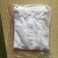 小学校で使う子供用白シャツ