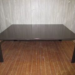 【ネット決済・配送可】stp-1404　折りたたみテーブル　木製...