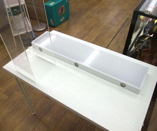 照明付き ショーケース 「白雪美精」幅90cm 奥行20cm アクリルカバー