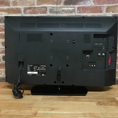 即日受渡❣️SHARP AQUOS32型 色鮮やかでクリアな映像を再現 19500円