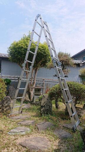 アルミ脚立  片側10段！