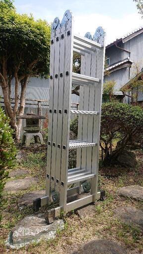 アルミ脚立  片側10段！