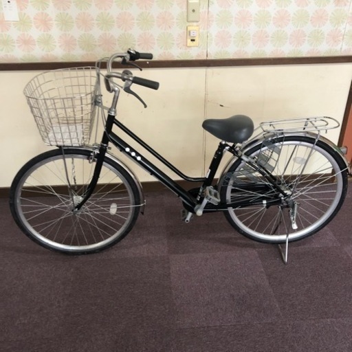 DCM タンナス　3段変速★シティーサイクル　ママチャリ　26インチ　ノーパンクタイヤ