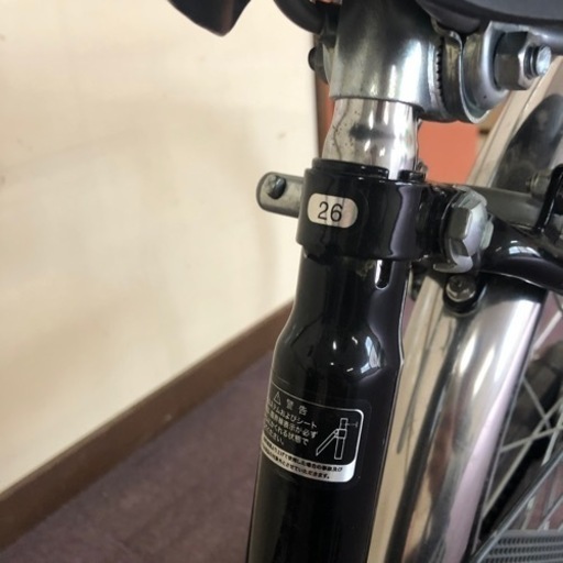 DCM タンナス　3段変速★シティーサイクル　ママチャリ　26インチ　ノーパンクタイヤ