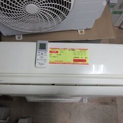 K03212 パナソニック 中古エアコン 主に6畳用 冷2.2kw／暖2.2kw