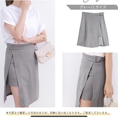 未開封のカジュアル新品スカート(L〜XL)2点セットを3500円で❣️