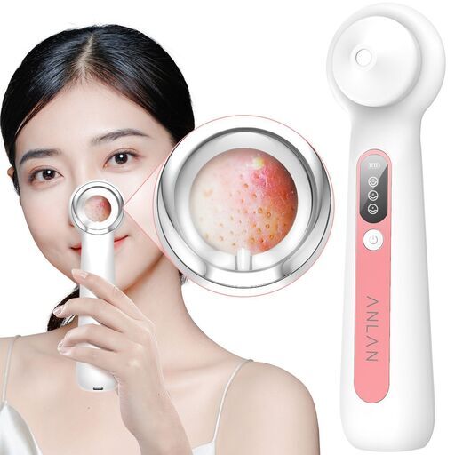 【特売30％OFF】ANLAN 毛穴吸引器 拡大鏡 小鼻 汚れ 角栓 黒ずみ 吸引 毛穴ケア
