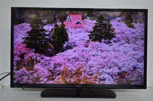 激安 先着順♪SHARP AQUOS 40型 液晶テレビ LC-40BH30 B-CASカード 2019年製 リモコンなし