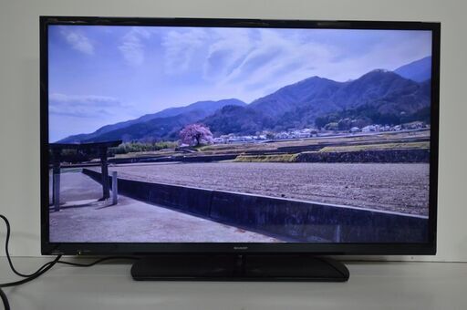 激安 先着順♪SHARP AQUOS 40型 液晶テレビ LC-40BH30 B-CASカード 2018年製 リモコンなし