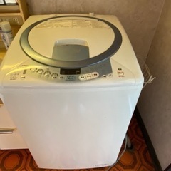 【直接引取限定】差し上げます‼️乾燥機能付き洗濯機　8㎏