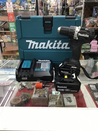 makita 充電式ドライバドリル　DF484DRGXB 16986円