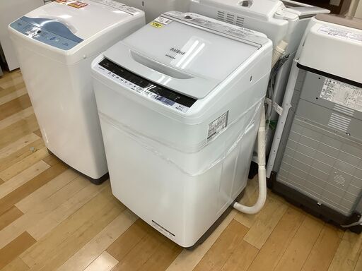 ６ヶ月保証　HITACHI 全自動洗濯機　8.0kg【トレファク岸和田店】