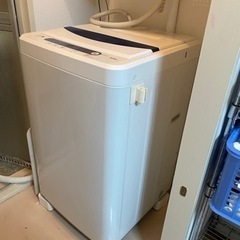 【受付停止中】洗濯機5kg 無料